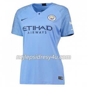 Fotbalový Dres Manchester City Dámské Domácí 2018/19